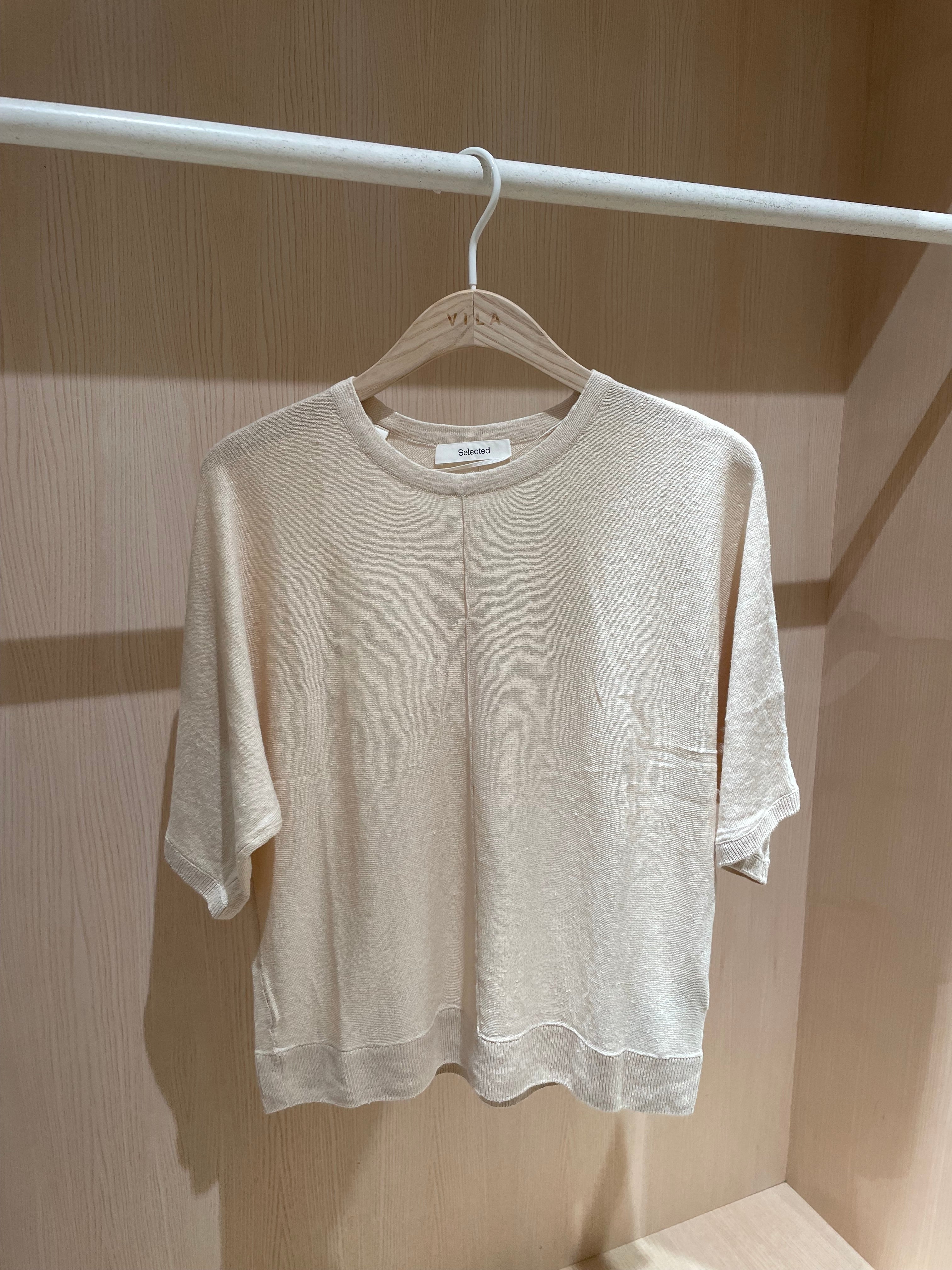 SLFJANE Knit Top - Sandshell